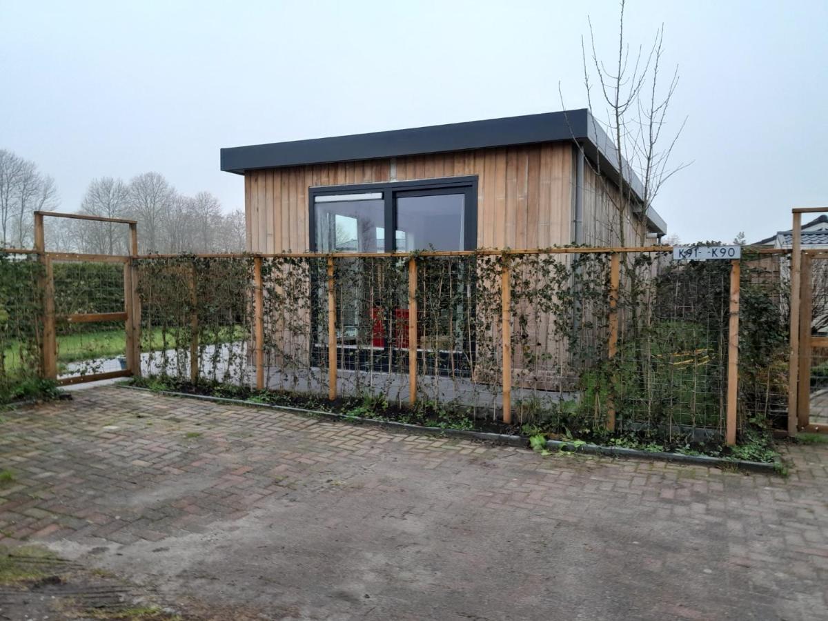 Luxe 5 Persoons Bungalow Op Rustig Vakantiepark Nabij Leeuwarden Dronrijp Exteriér fotografie